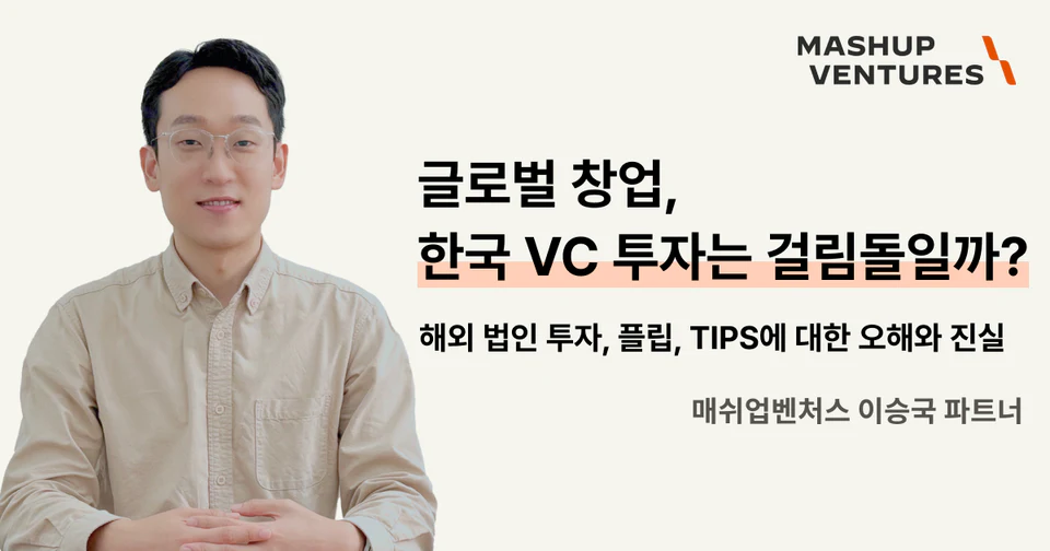 한국 VC의 해외 법인 투자, 플립 지원, TIPS 지원에 대한 오해와 진실